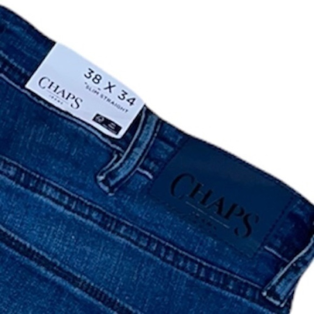Chaps Men’s Jean - Slim Fit - Size 38 x 34 - Picture 6 of 9
